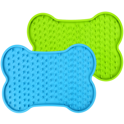 037 &nbsp;PET BONE SHAPE LICK MAT