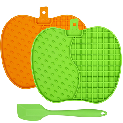 100 &nbsp;PET APPLE SHAPE LICK MAT