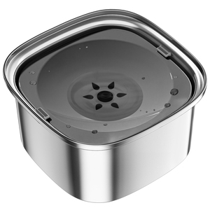 0128 STAINLESS STEEL WATER BOWL